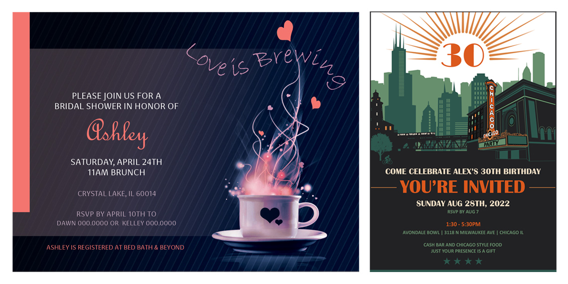 Invitation Designs