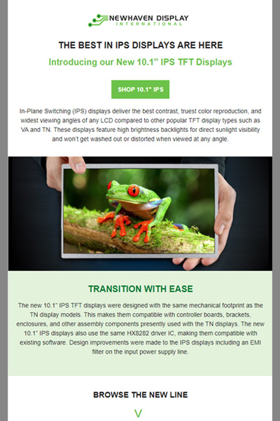 newsletter design example